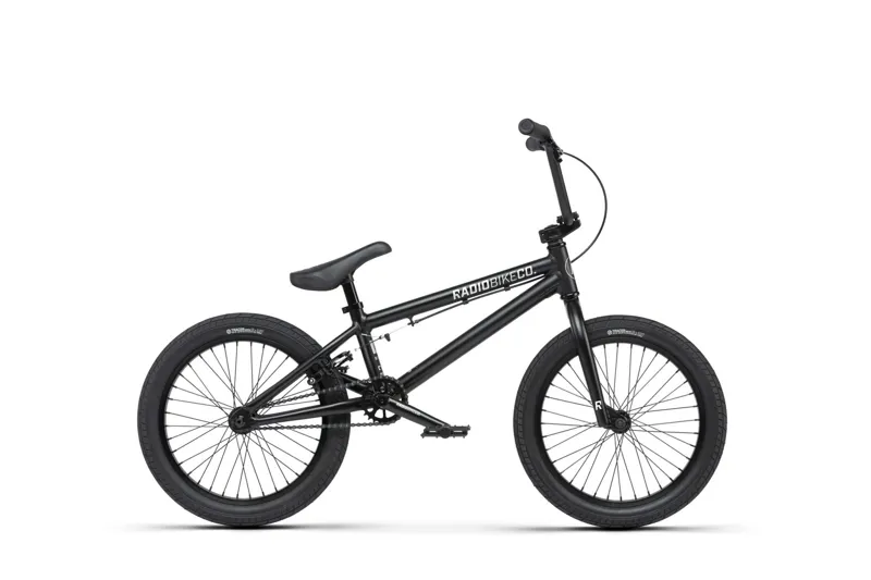 Radio Dice 18w 2022 Freestyle BMX Bike - Matt Black