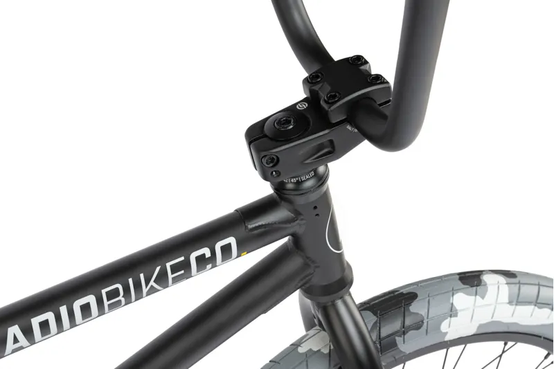 Radio Darko 20.5TT 2022 Freestyle BMX Bike - Matt Black-10