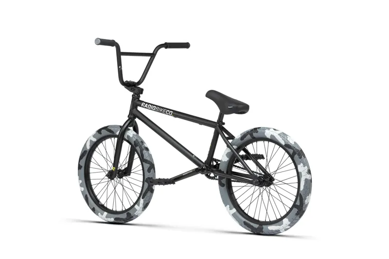 Radio Darko 20.5TT 2022 Freestyle BMX Bike - Matt Black-2