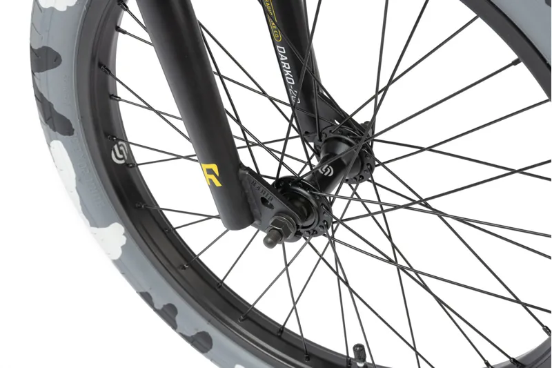 Radio Darko 20.5TT 2022 Freestyle BMX Bike - Matt Black-6