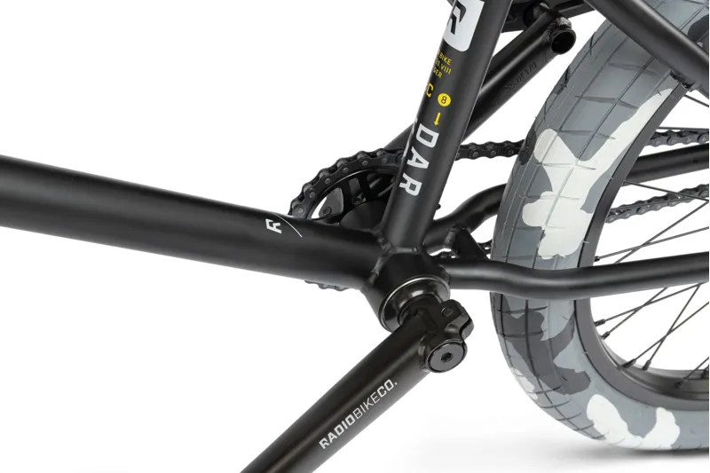 Radio Darko 20.5TT 2022 Freestyle BMX Bike - Matt Black-7