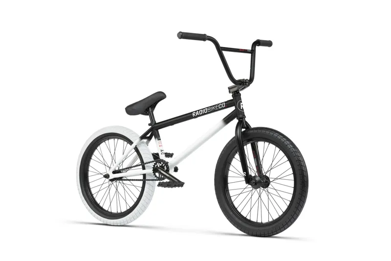 Radio Valac 2022 Bmx Bike - Black/White Fade-1