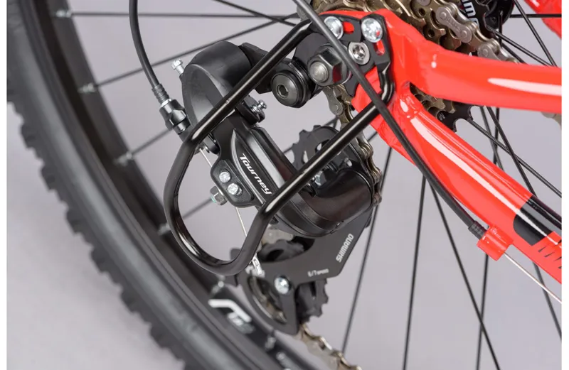 Ridgeback MX26 26 Inch 2023 Kids Mountain Bike - Red-9