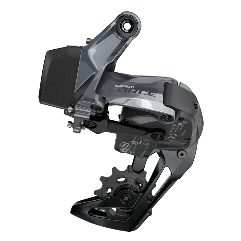 未使用品SRAM FORCE XPLR AXS ETAP 12S RD 44T Sram Force XPLR Etap Axs D1 12-Speed Max 44t Rear Derailleur - Grey