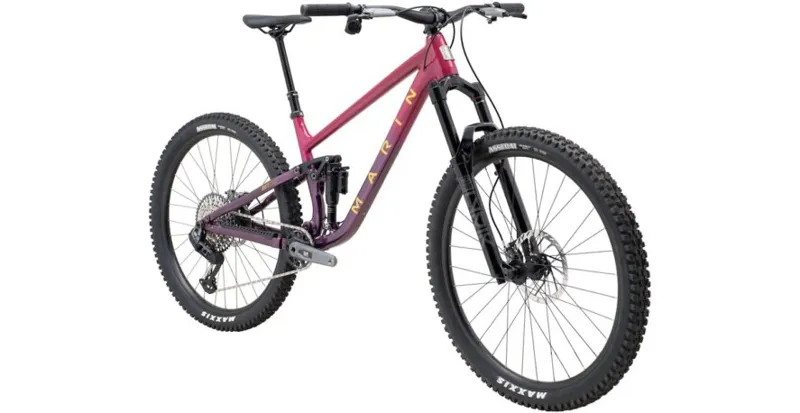 Marin Rift Zone XR AXS 29er 2024 Full Suspension MTB - Magenta/Purple-1