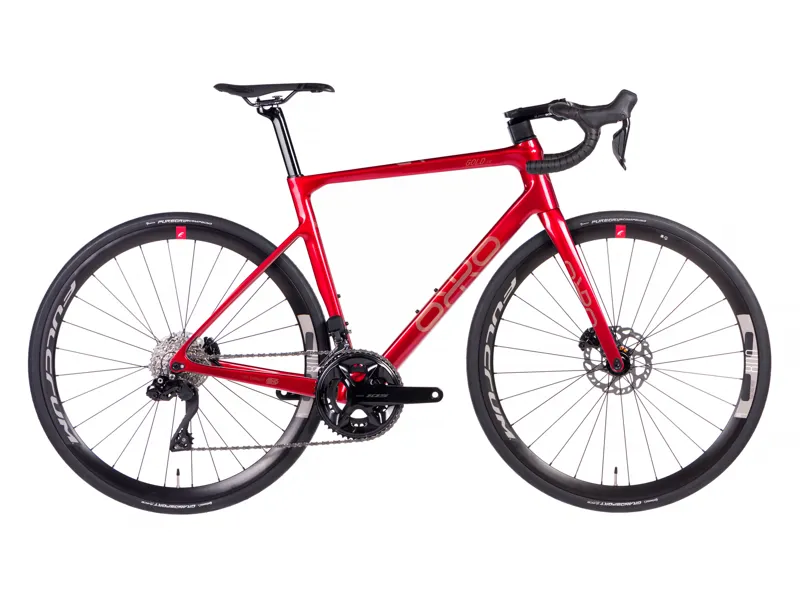 Orro Gold STC 105 Di2 2024 Road Bike - Gloss Red