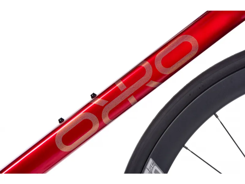 Orro Gold STC 105 Di2 2024 Road Bike - Gloss Red-1