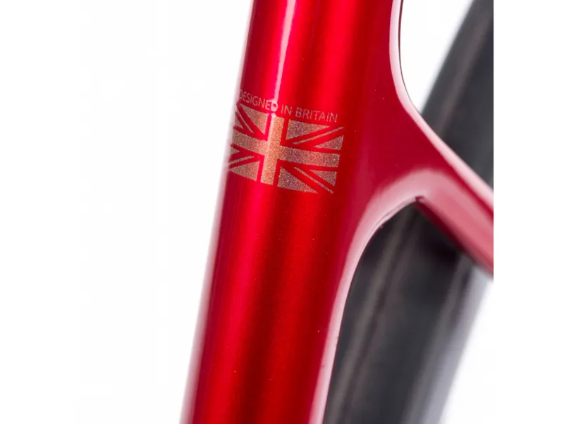 Orro Gold STC 105 Di2 2024 Road Bike - Gloss Red-2