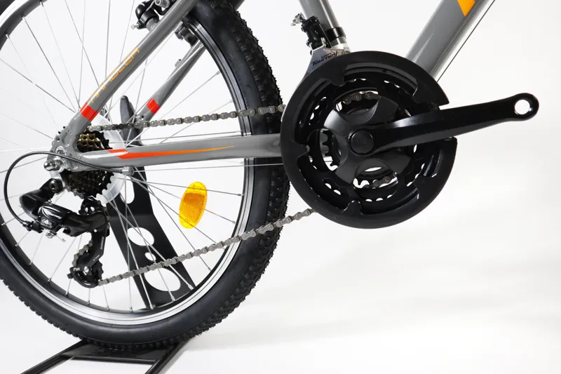 Romet Rambler 24 inch Junior / Kids Bike - Graphite/Red-2