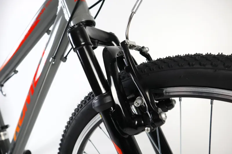 Romet Rambler 24 inch Junior / Kids Bike - Graphite/Red-1