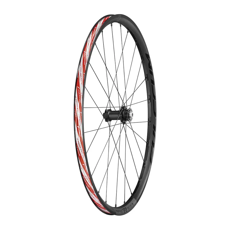 Fulcrum Rapid Red 3 650B Disc Brake Gravel Bike Wheelset - Black-2