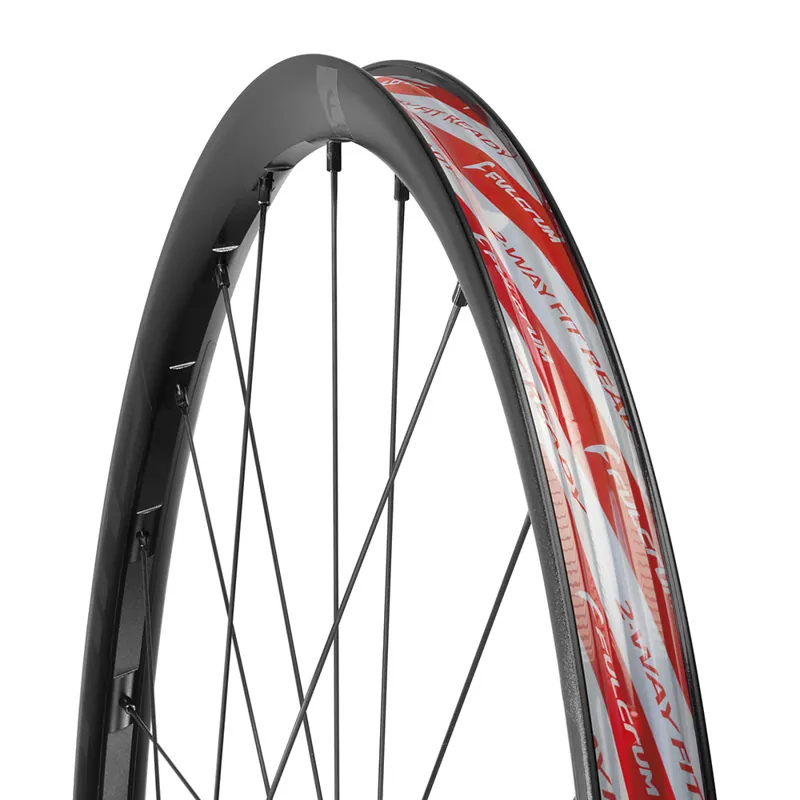 Fulcrum Rapid Red 3 650B Disc Brake Gravel Bike Wheelset - Black-7