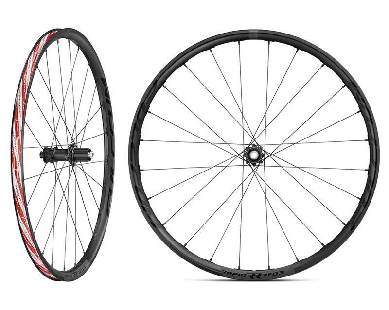 Fulcrum Rapid Red 3 650B Disc Brake Gravel Bike Wheelset - Black