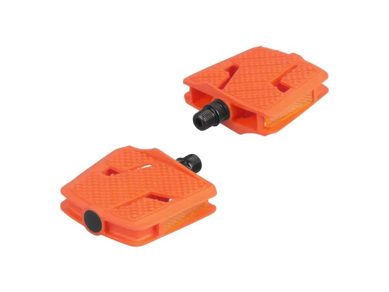 Trek Kid's Platform Small Pedal Set - 9/16 Inch - Roarange