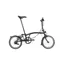 Brompton S6L Low Bar C Line Explore 2024 Folding Bike - Black