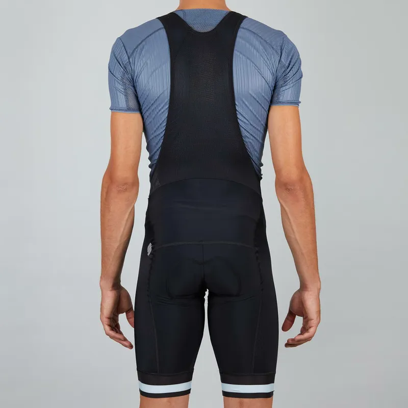 Sportful BodyFit Team Classic Bib Shorts - Black/White-1