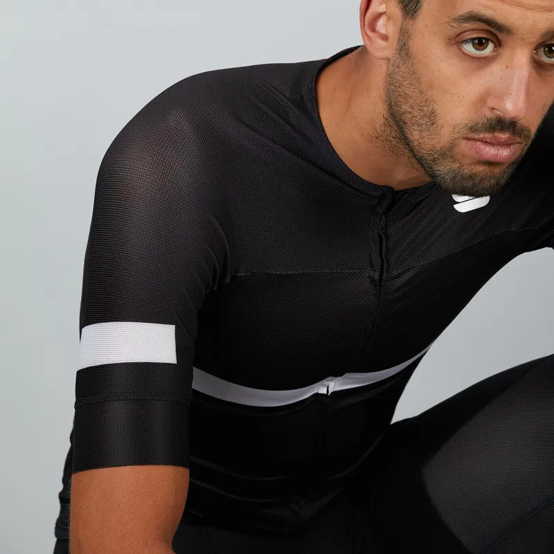 Sportful Evo Short Sleeve Jersey - Black -2