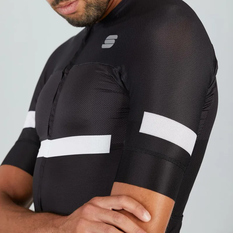 Sportful Evo Short Sleeve Jersey - Black -4