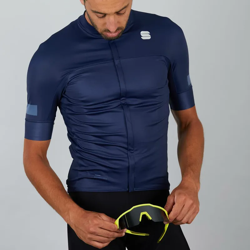 Sportful Classics Short Sleeve Jersey - Blue -2