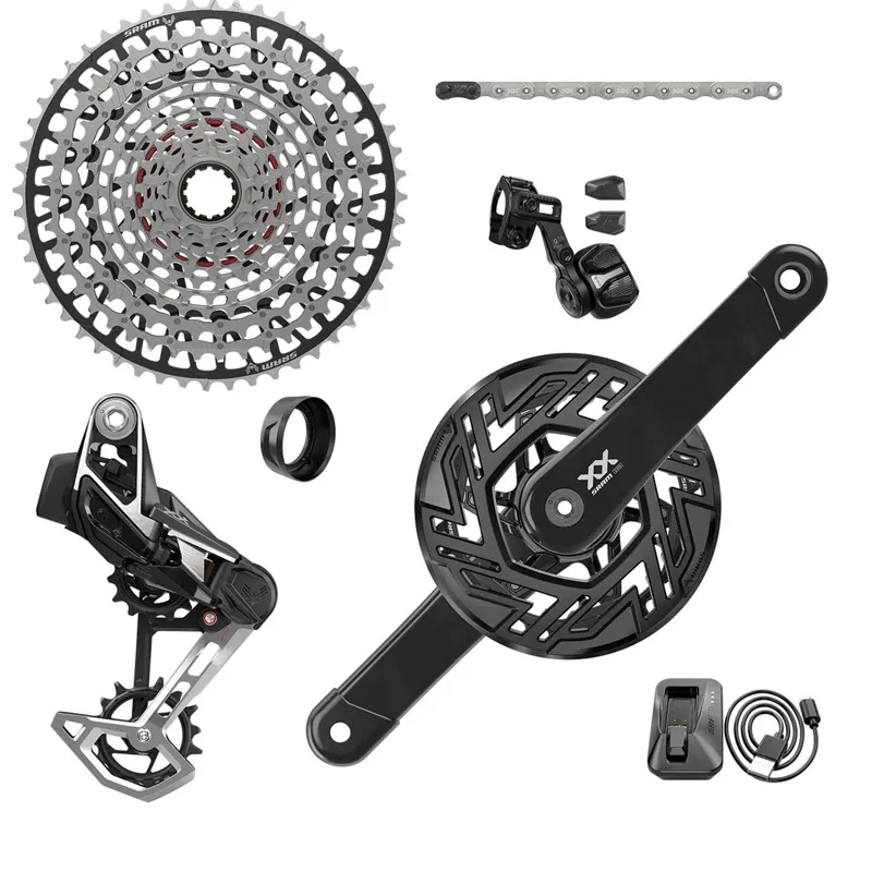 SRAM XX Eagle AXS E-MTB Transmission T-Type Clip-On Guard Groupset