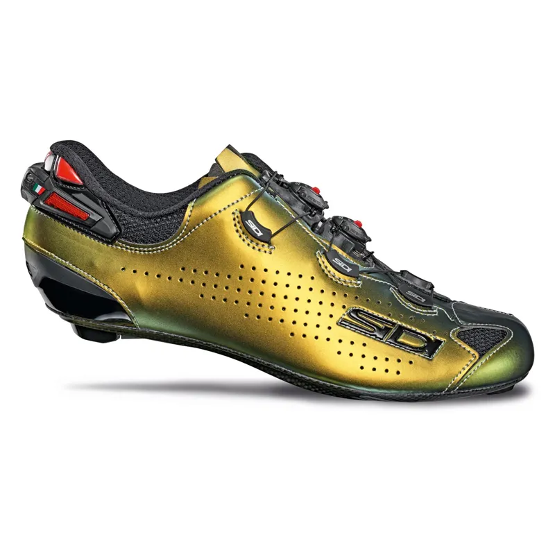 Sidi Shot 2 Road Shoes - Limited Edition Gold/Silver
