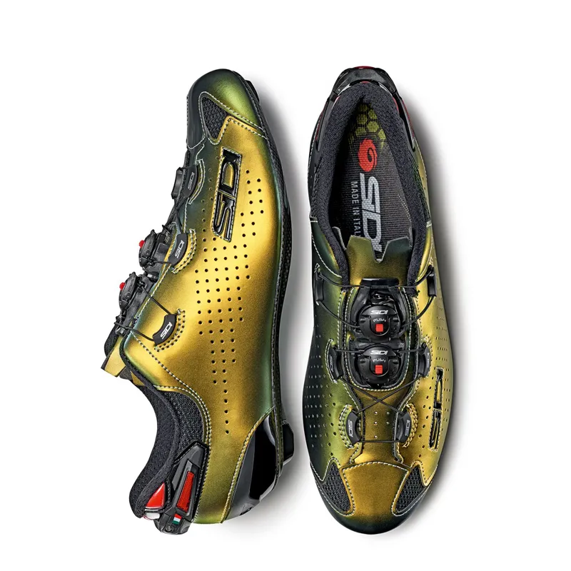 Sidi Shot 2 Road Shoes - Limited Edition Gold/Silver-1