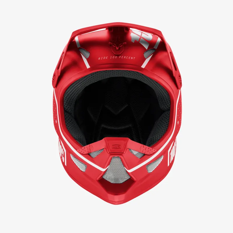 100 Percent Status Full Face MTB Helmet - Dreamflow Red-1