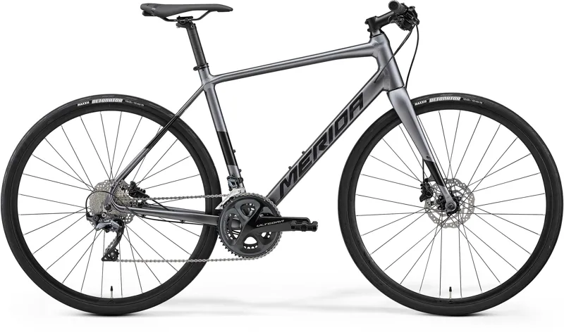 Merida Speeder 900 2023 Flat Bar Road Bike - Grey/Black