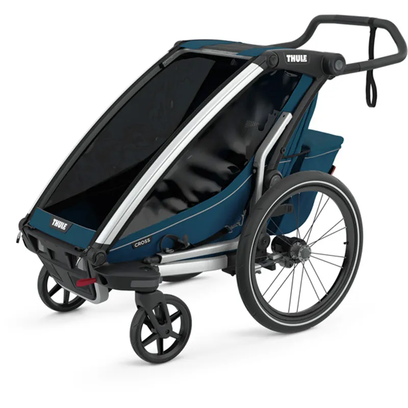 Thule Chariot Cross 1 Child Trailer - Blue-1