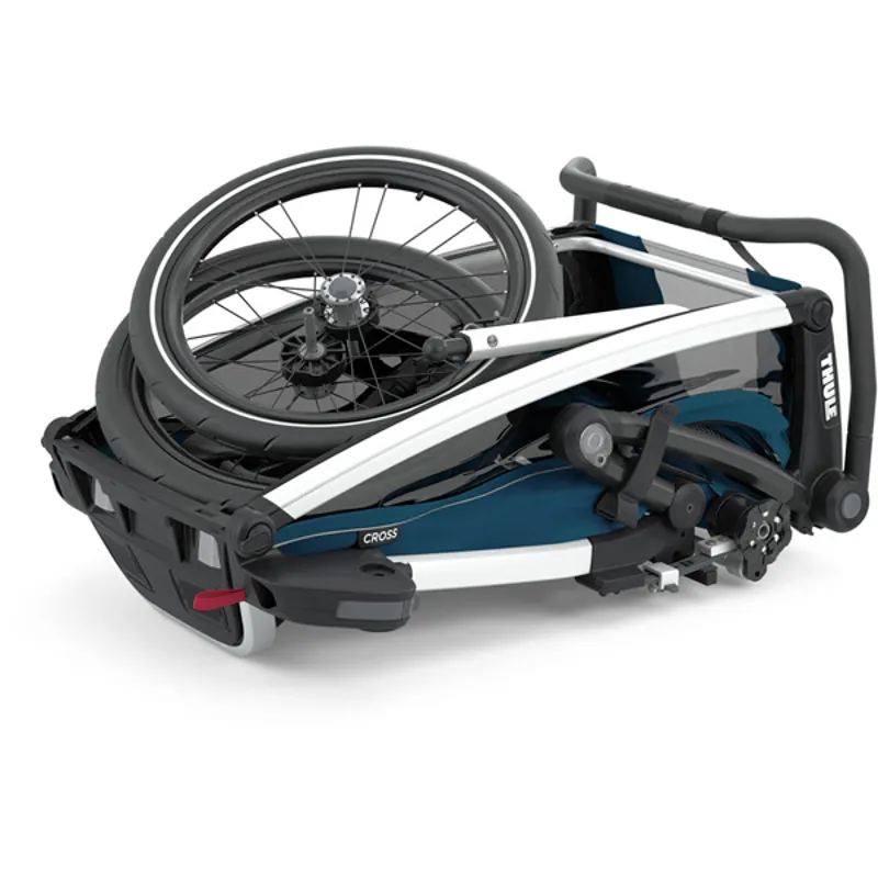 Thule Chariot Cross 1 Child Trailer - Blue-2