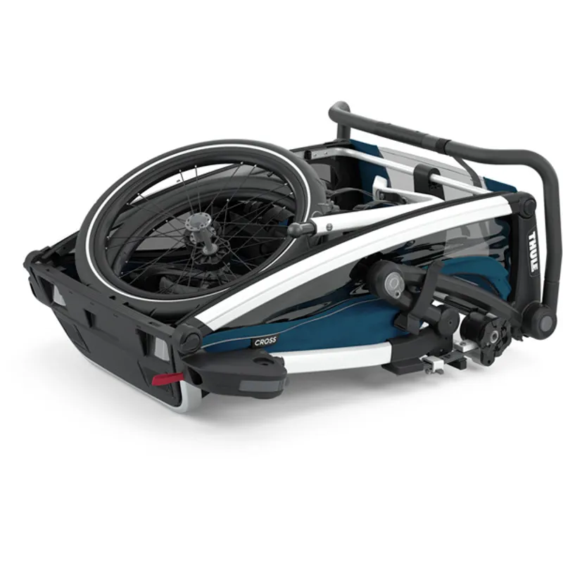 Thule Chariot Cross 2 Double Child Trailer - Blue-2