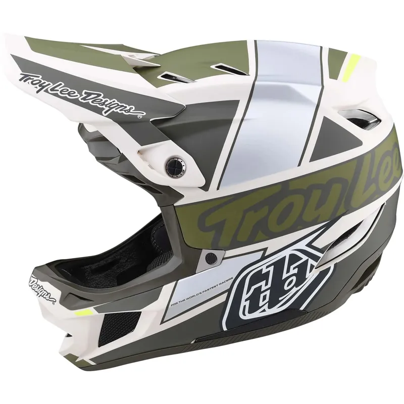 Troy Lee Designs D4 Composite MIPS Full Face Helmet - Team Military-1