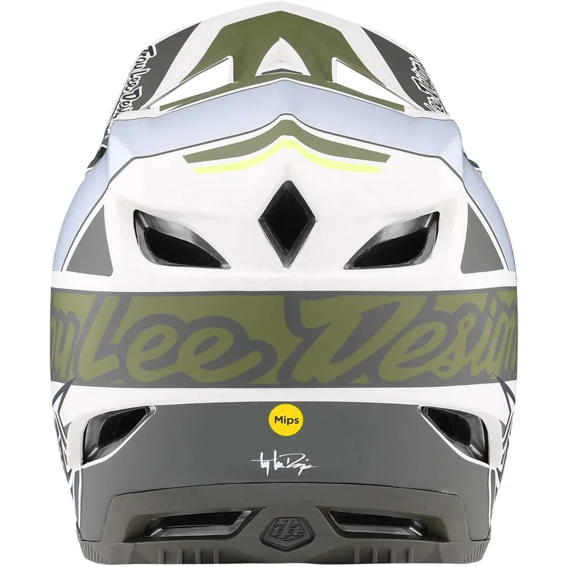Troy Lee Designs D4 Composite MIPS Full Face Helmet - Team Military-3