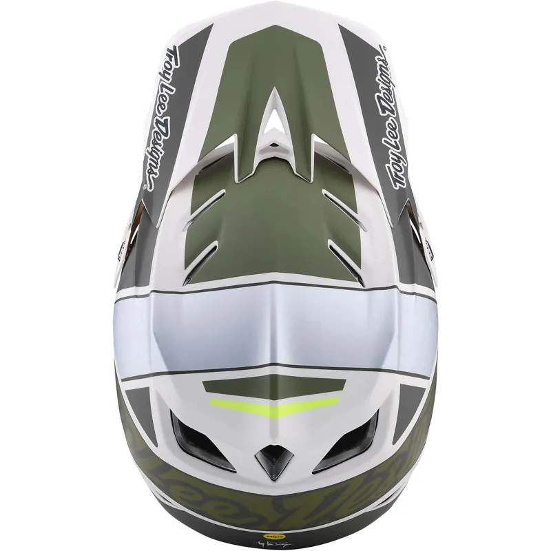 Troy Lee Designs D4 Composite MIPS Full Face Helmet - Team Military-6