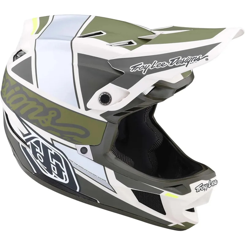 Troy Lee Designs D4 Composite MIPS Full Face Helmet - Team Military-7