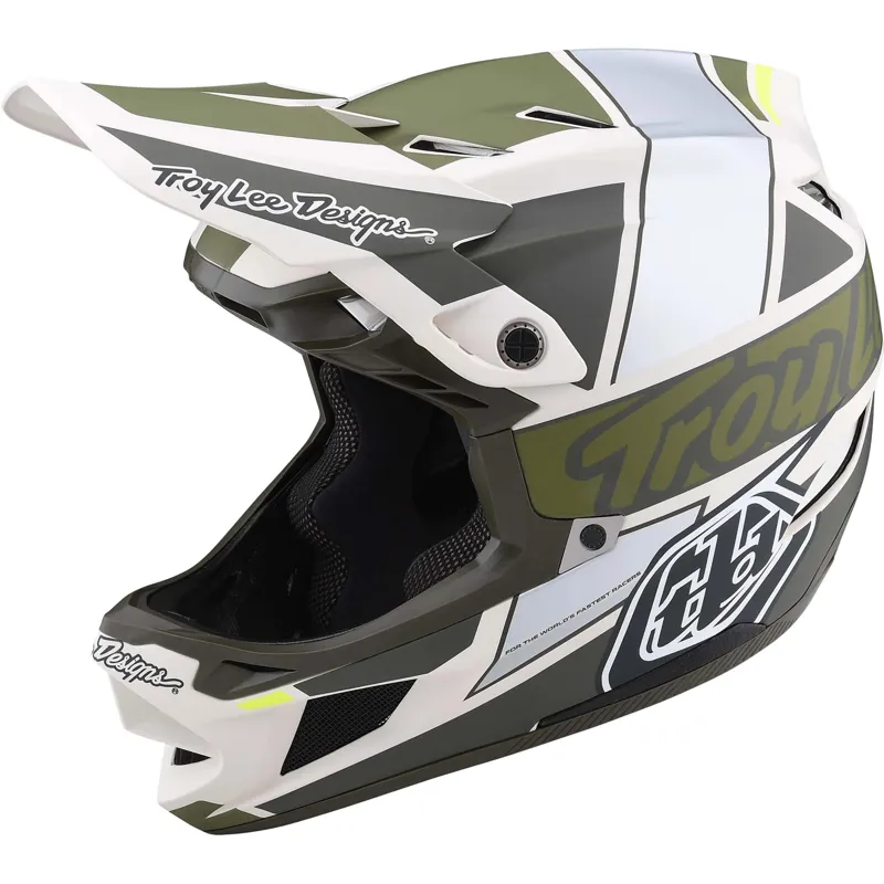 Troy Lee Designs D4 Composite MIPS Full Face Helmet - Team Military