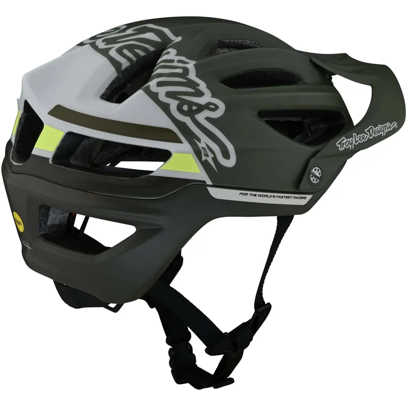Troy Lee Designs A2 MIPS MTB Helmet - Silhouette Green-2