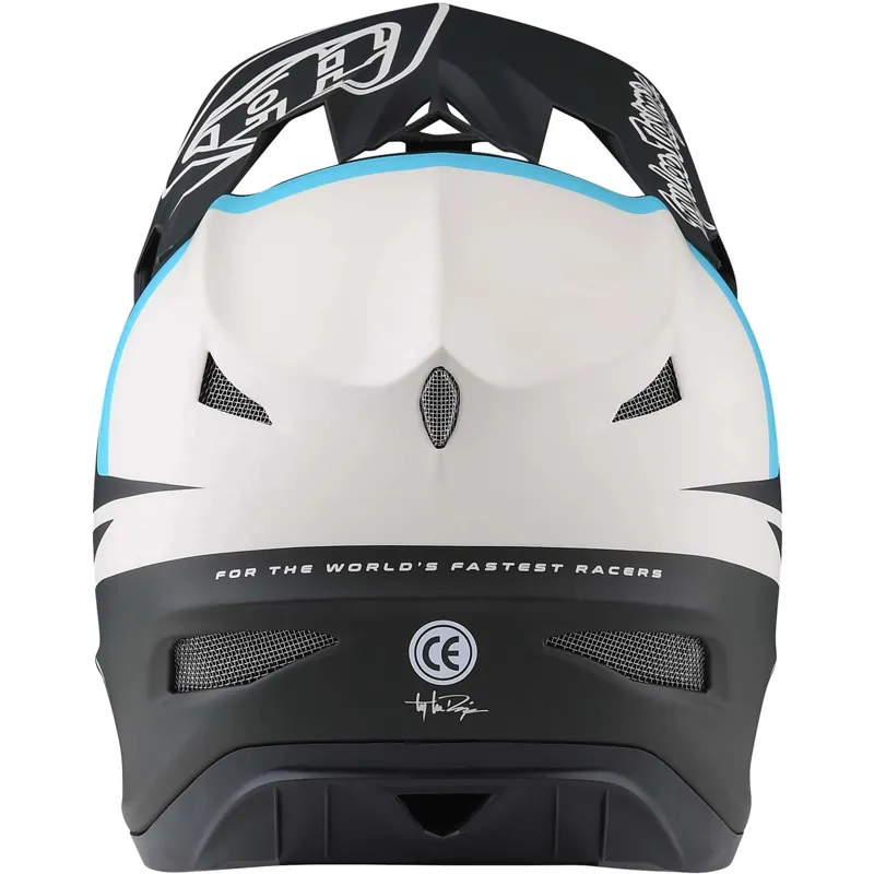 Troy Lee Designs D3 Fiberlite MIPS Full Face Helmet - Slant Green