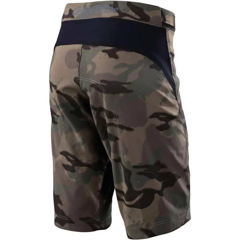 Troy Lee Designs Flowline Youth Shell Only Shorts - Spray Camo Army-1