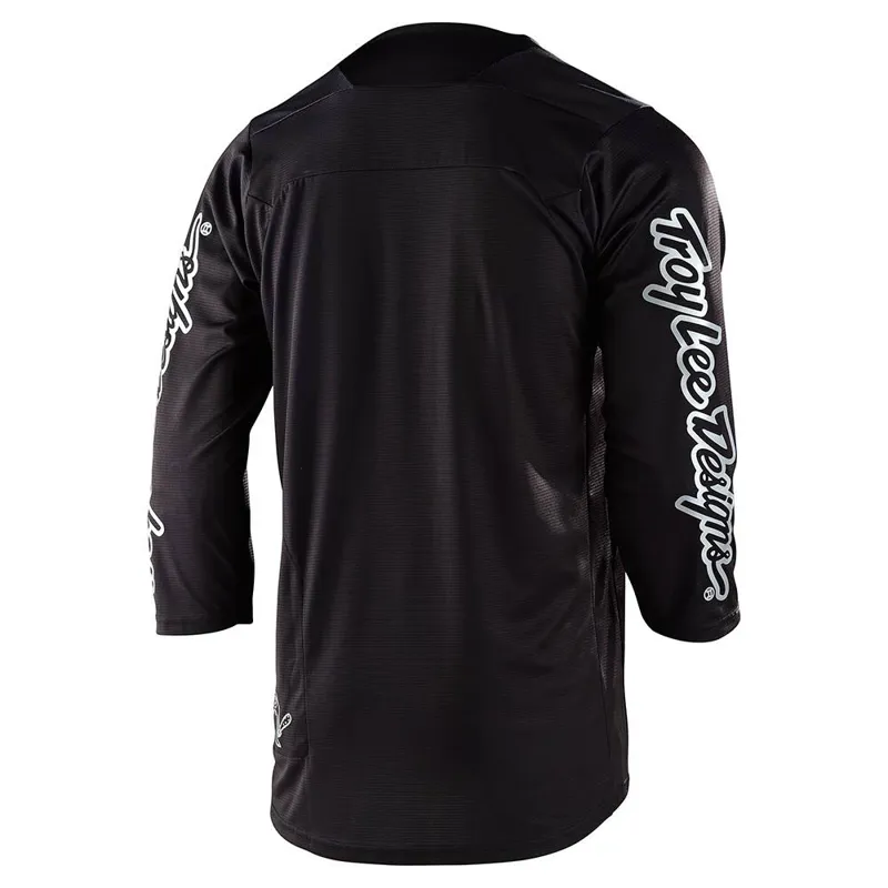 Troy Lee Designs Ruckus 3/4 Sleeve Jersey V2 - Black-1