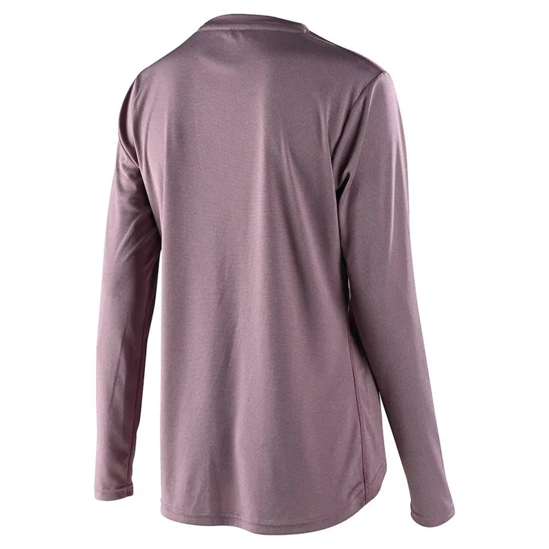 Troy Lee Designs Lilium Womens Long Sleeve Jersey - Heather Ginger-1