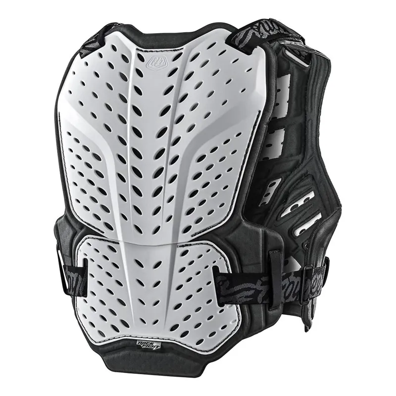 Troy Lee Rockfight Chest Protector - White-1