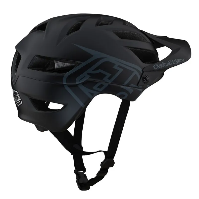 Troy Lee Designs A1 Drone MTB Helmet - Black-1