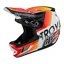 Troy Lee Designs D4 Composite MIPS Full Face Helmet - Qualifier White/Orange