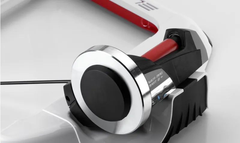 Elite Qubo Power Mag B+ Turbo Trainer - White/Red-4