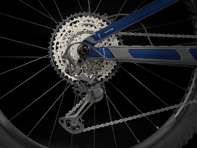 Trek Top Fuel 8 29er Full Suspension MTB - Mulsanne Blue-4