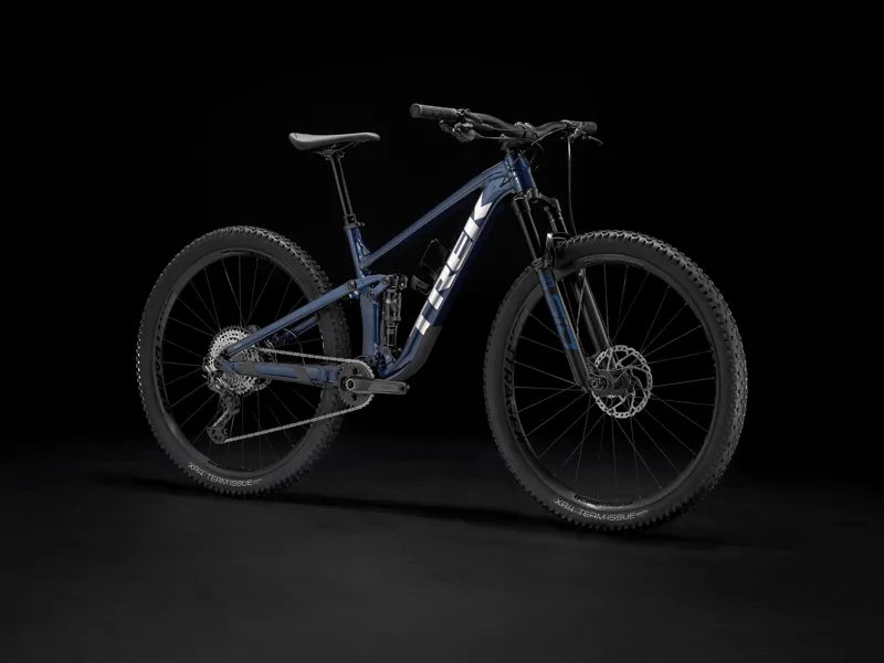 Trek Top Fuel 8 29er Full Suspension MTB - Mulsanne Blue-1