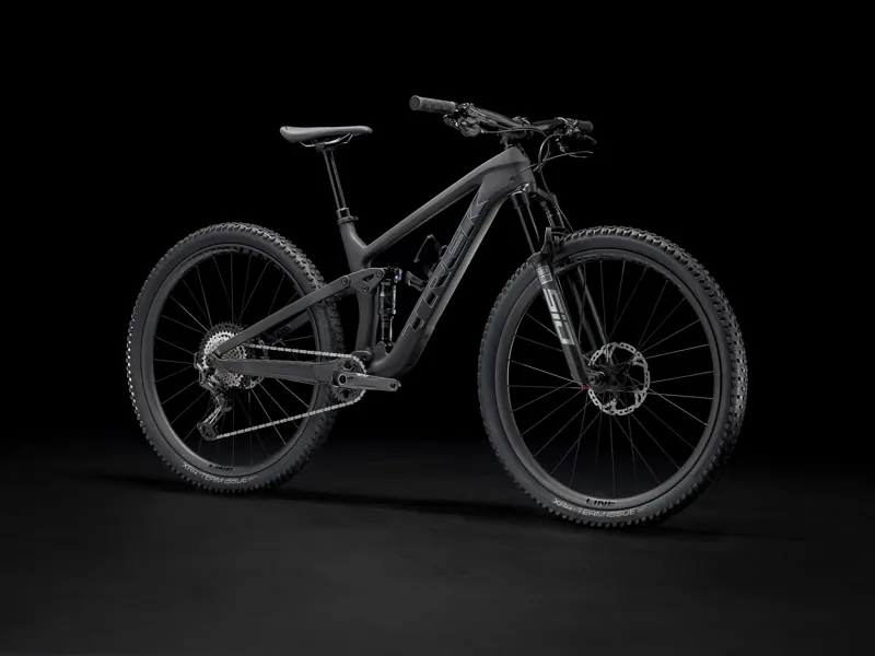 Trek Top Fuel 9.8 XT 29er Full Suspension MTB - Matte Raw Carbon-1