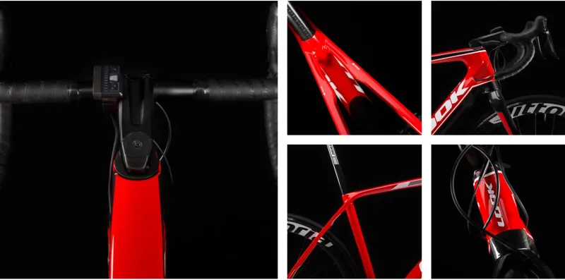 Look 765 Optium E-Road Ultegra Di2 Electric Road Bike - Red - Medium-5