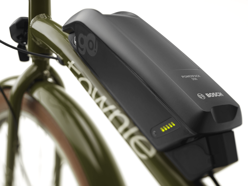 Electra Townie Go 5i EQ Step Over 2025 Electric Hybrid Bike - Olive-3